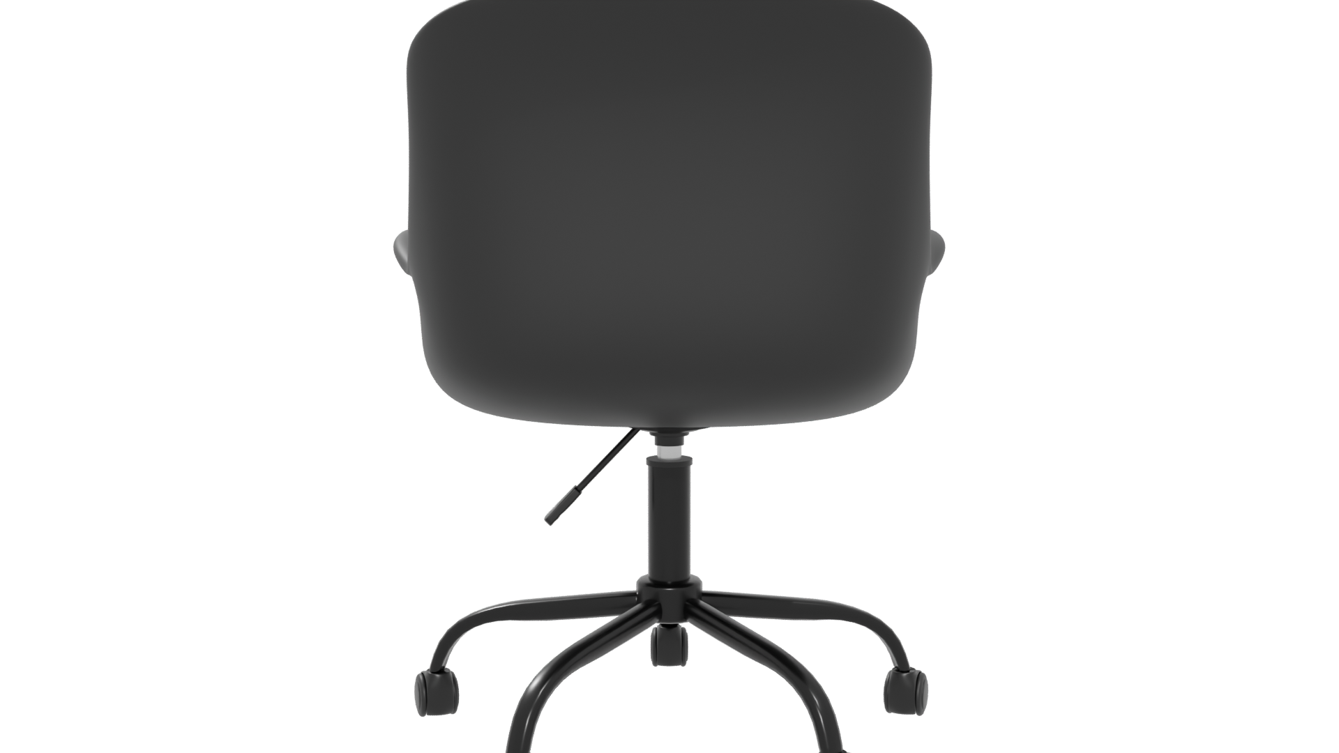 Sleek Modern Swivel Office Chair 3D Model - Professional 3D Model Render 5