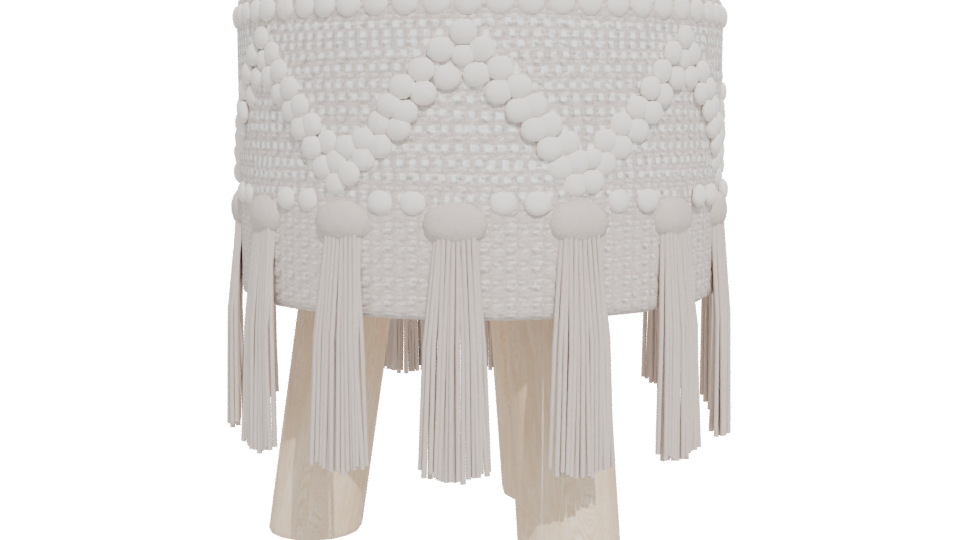 Stylish Macrame Plant Holder 3D - Professional 3D Model Render 12