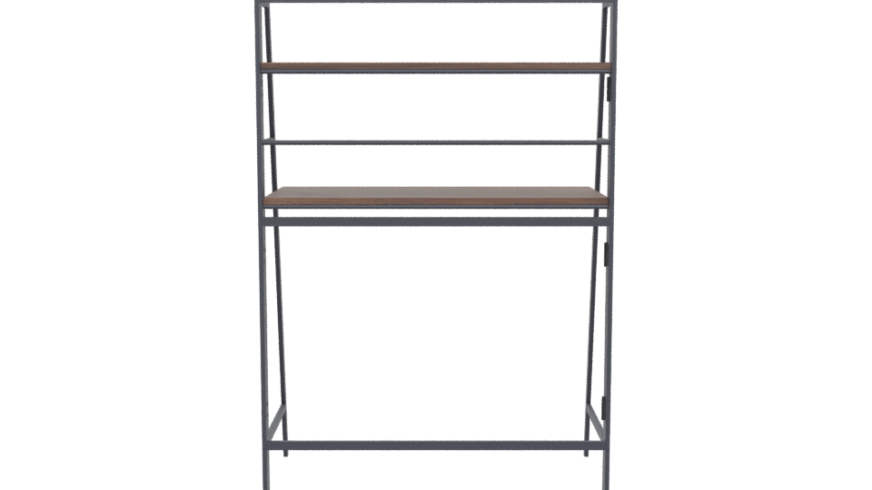 Modern Workspace Desk 3D Model - Professional 3D Model Render 5