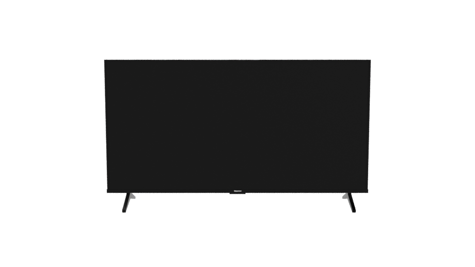 Sleek Modern TV Display Model - Professional 3D Model Render 11