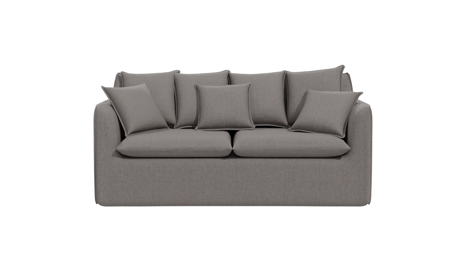 Stylish Fabric Sofa 3D Model - Professional 3D Model Render 11