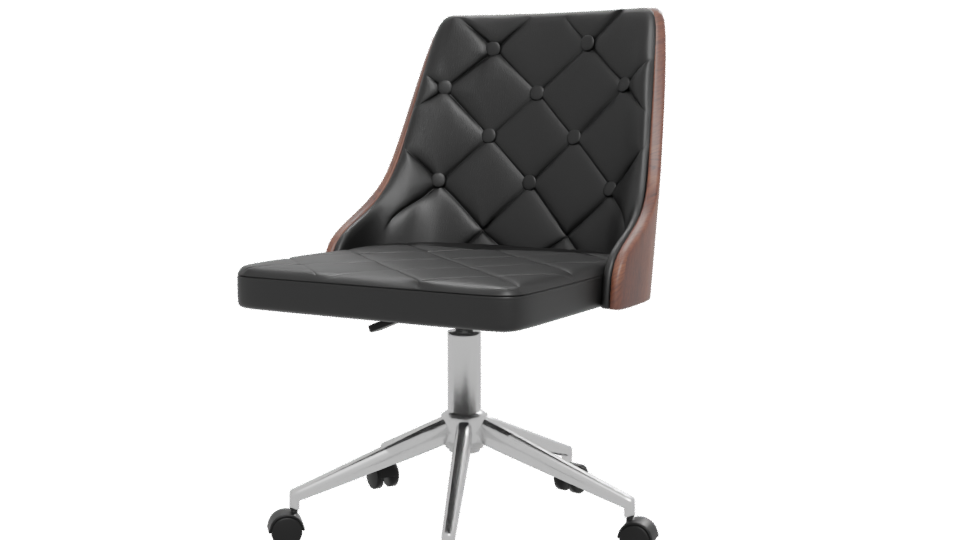 Stylish Modern Office Chair 3D - Professional 3D Model Render 12