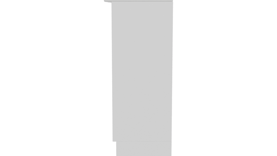 Modern Wooden Shelf Model 3D - Professional 3D Model Render 5