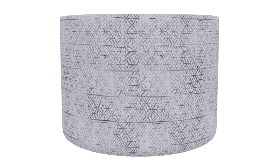 Elegant Decorative Pot 3D Model - Professional 3D Model Render 5