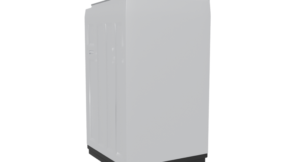 Stylish Household Washing Machine 3D - Professional 3D Model Render 4