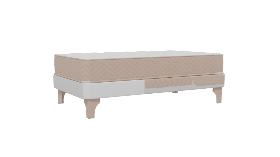 Elegant Standard Mattress Model 3D - Professional 3D Model Render 13