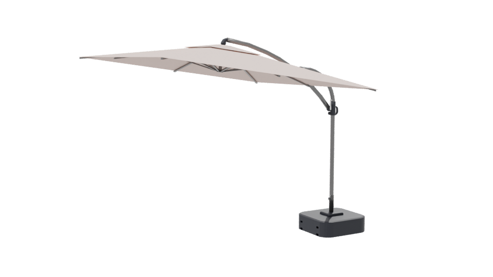 Stylish Outdoor Umbrella 3D Model - Professional 3D Model Render 7