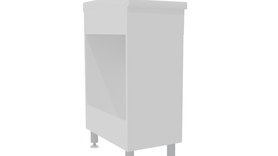 Modern Bathroom Sink Cabinet 3D - Professional 3D Model Render 7