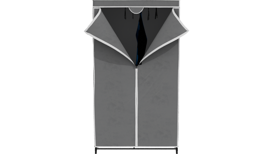 Stylish Fabric Garment Rack 3D - Professional 3D Model Render 11