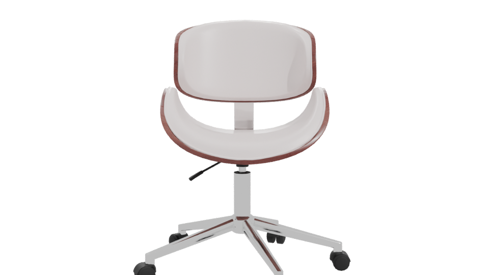 Sleek Modern Office Chair 3D - Professional 3D Model Render 11