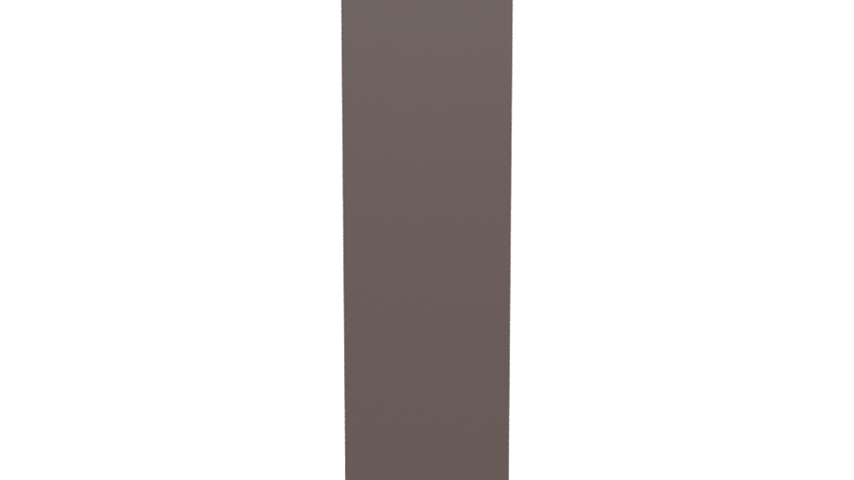 Sleek Full-Length Mirror Model - Professional 3D Model Render 5