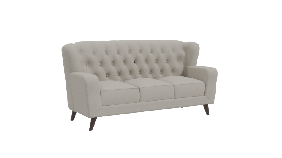 Elegant Fabric Sofa 3D Model - Professional 3D Model Render 10