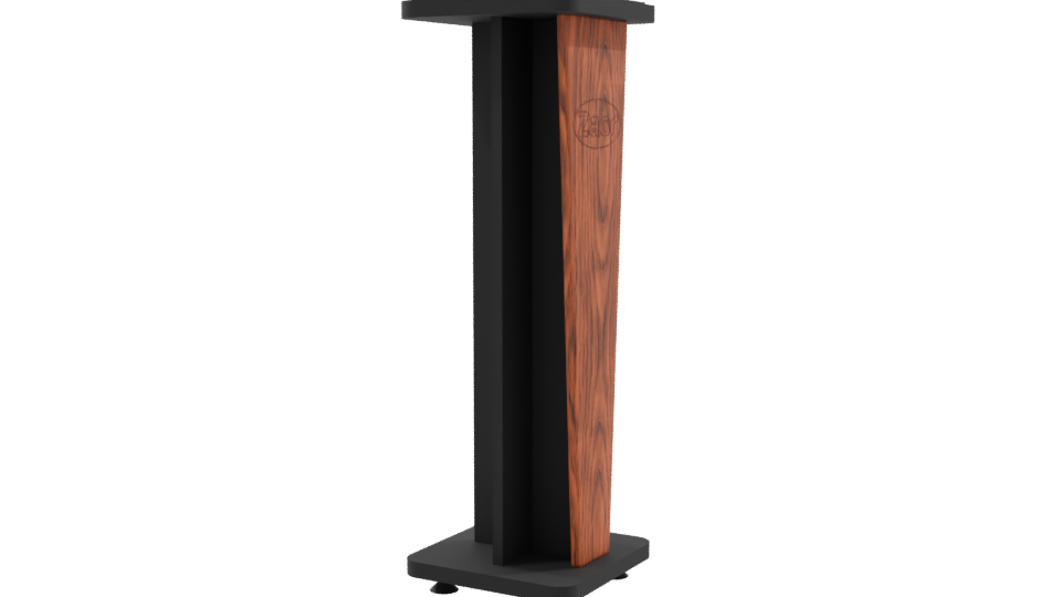Stylish Wooden Podium 3D Model - Professional 3D Model Render 9