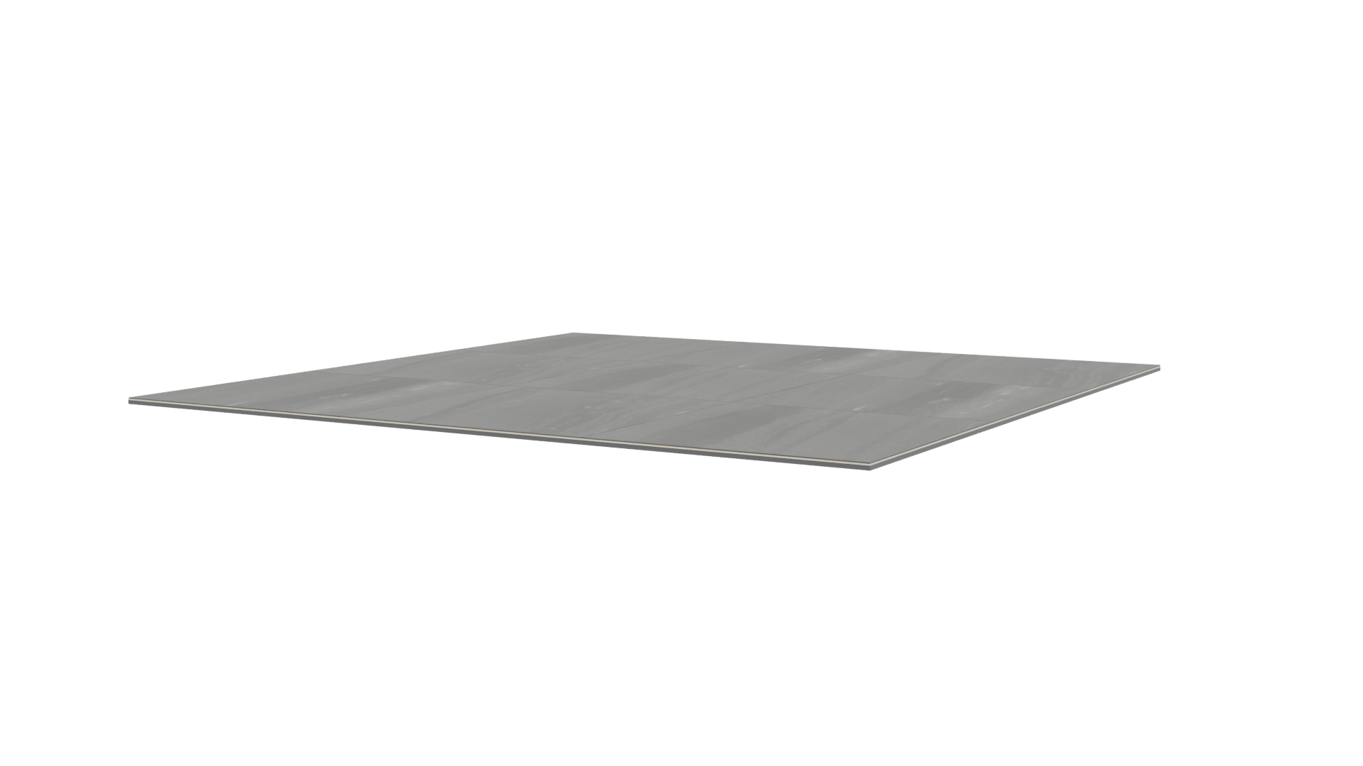 Stylish Gray Ceramic Tile Model - Professional 3D Model Render 3
