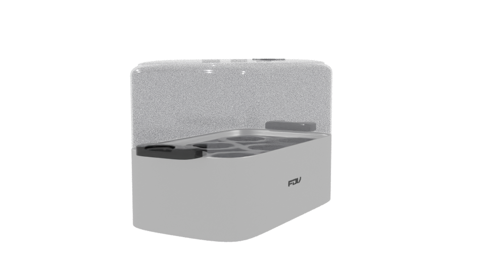 Stylish Food Steamer 3D Model - Professional 3D Model Render 9