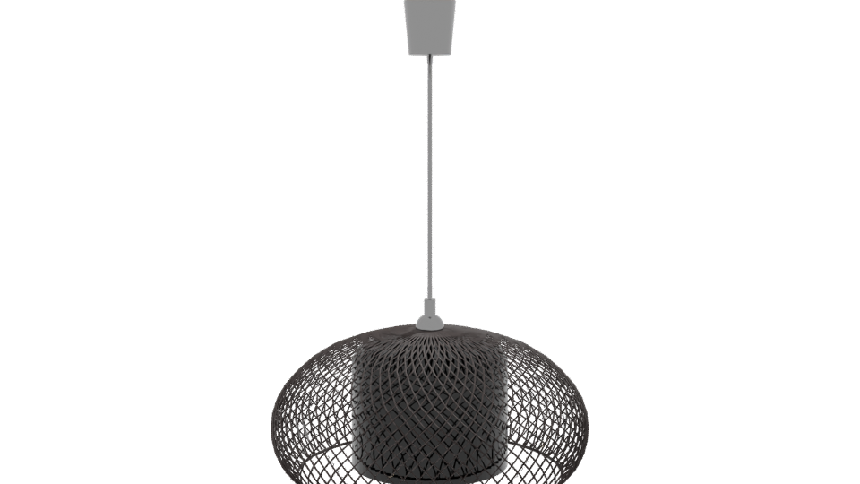 Stylish Pendant Lamp 3D Model - Professional 3D Model Render 8