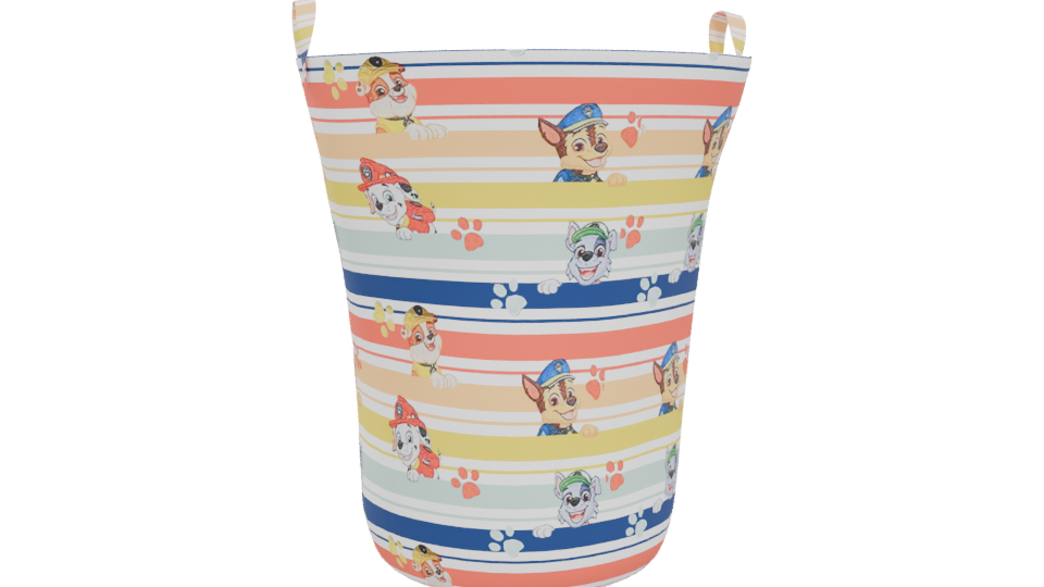 Colorful Decorative Storage Bin 3D - Professional 3D Model Render 5