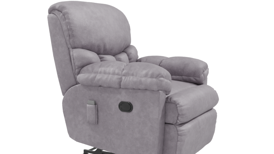 Comfortable Recliner Chair 3D Model - Professional 3D Model Render 9