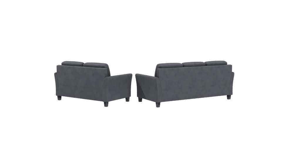 Contemporary Sofa Set 3D Model - Professional 3D Model Render 4