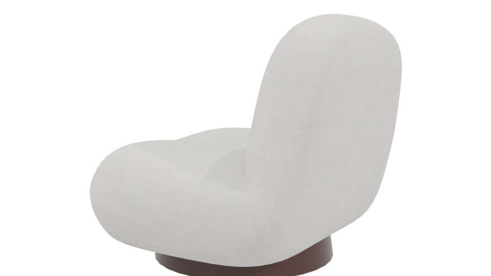 Contemporary Sofa Chair 3D Model - Professional 3D Model Render 3