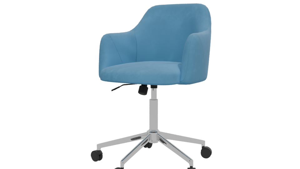 Stylish Modern Office Chair 3D - Professional 3D Model Render 12