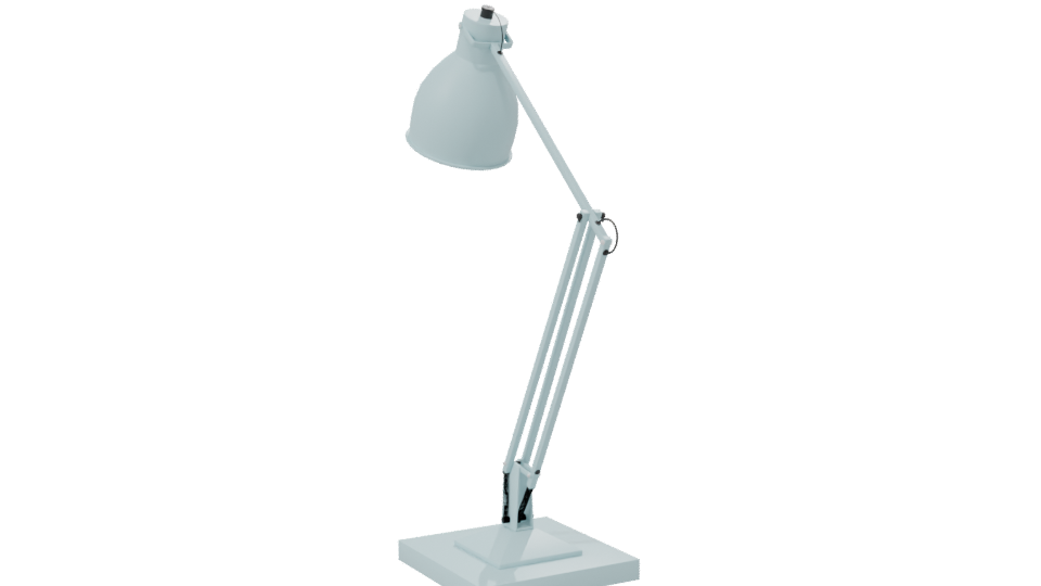 Adjustable Desk Lamp 3D Model - Professional 3D Model Render 7