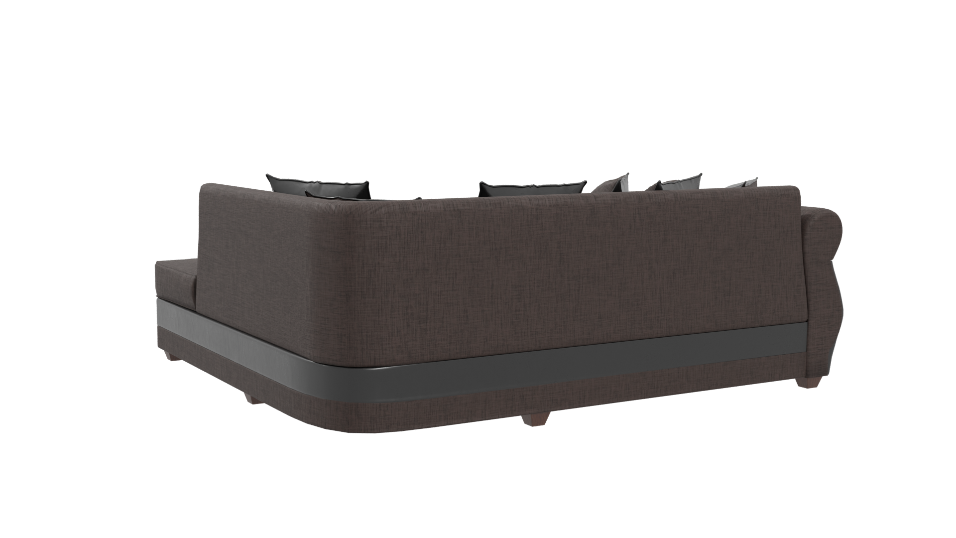 Luxurious Modern Sectional Sofa 3D - Professional 3D Model Render 19