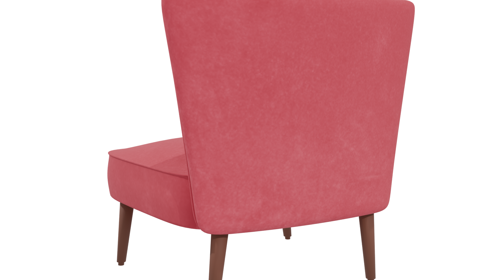Stylish Modern Accent Chair 3D Model - Professional 3D Model Render 4