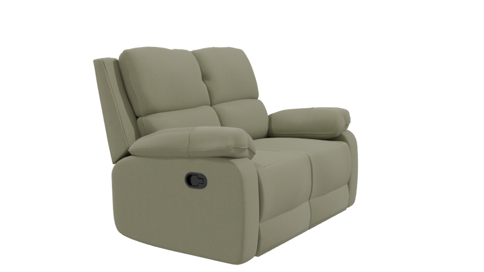 Stylish Reclining Sofa Model 3D - Professional 3D Model Render 9