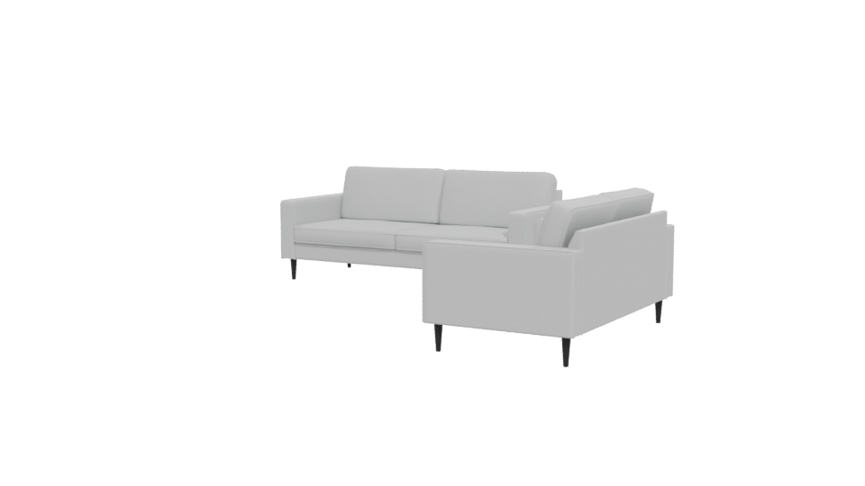 Minimalist Sofa 3D Model - Professional 3D Model Render 12