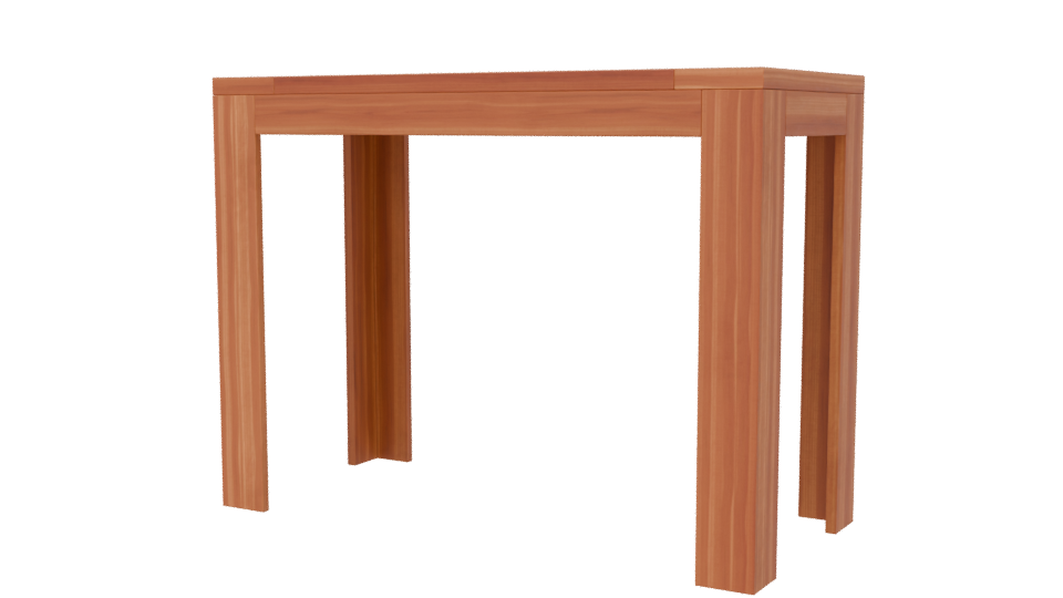 Stylish Wooden Table Model 3D - Professional 3D Model Render 6