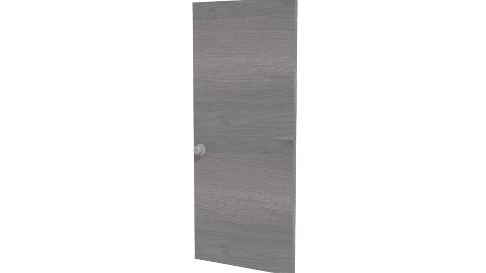 Sleek Modern Door 3D Model - Professional 3D Model Render 12