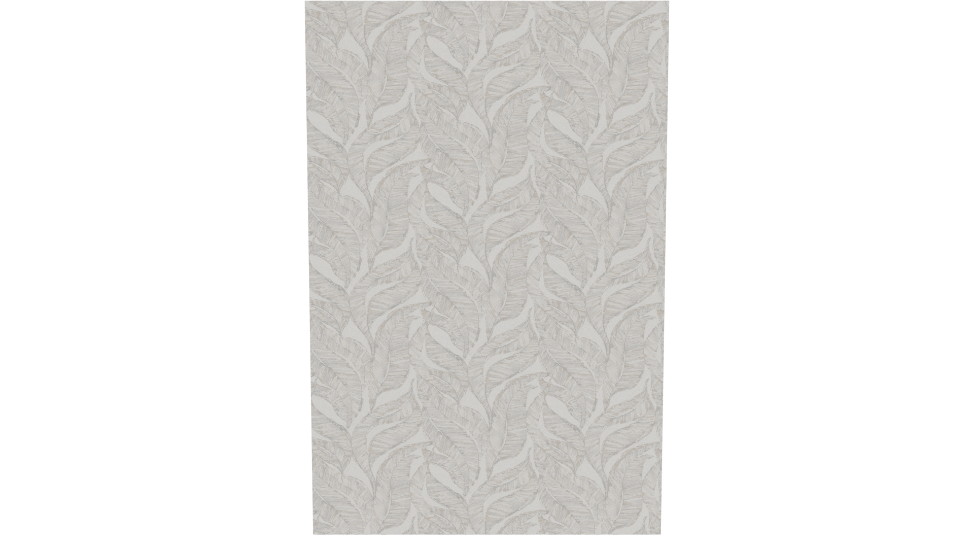 Elegant Leaf Pattern Wall Model - Professional 3D Model Render 11