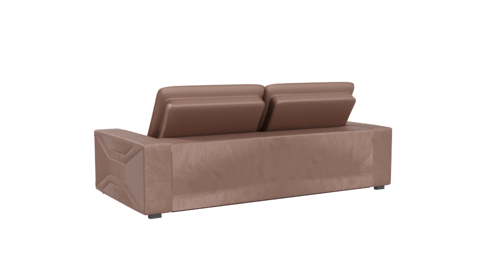 Elegant Sofa Model 3D - Professional 3D Model Render 4