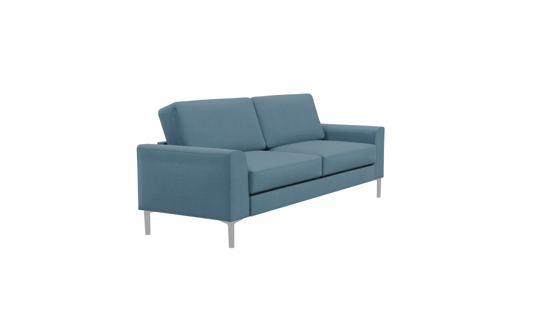 Contemporary Fabric Sofa 3D Model - Professional 3D Model Render 9