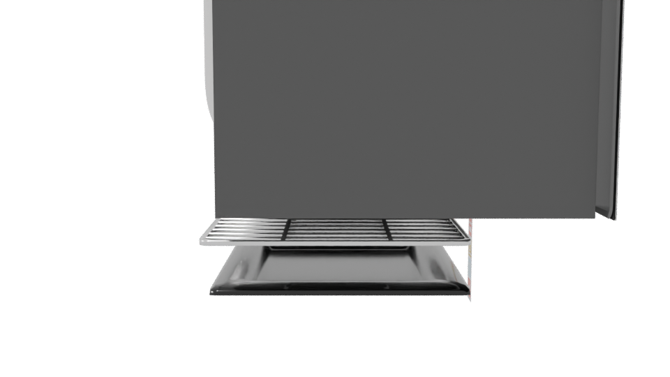 Sleek Digital Oven 3D Model - Professional 3D Model Render 8