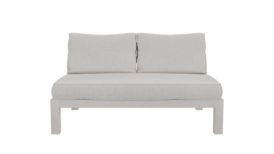 Minimalist Wooden Bed Frame - Professional 3D Model Render 11