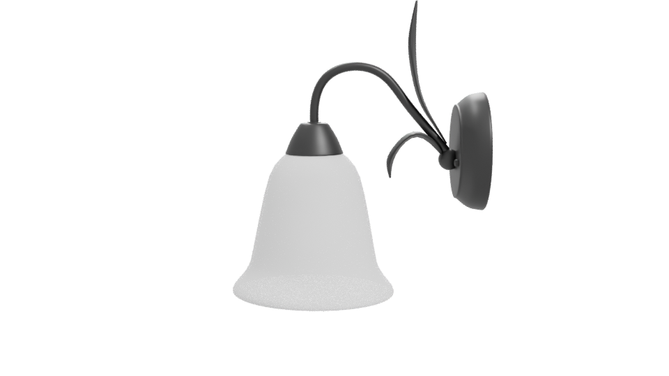 Contemporary Wall-Mounted Lamp 3D Model - Professional 3D Model Render 11