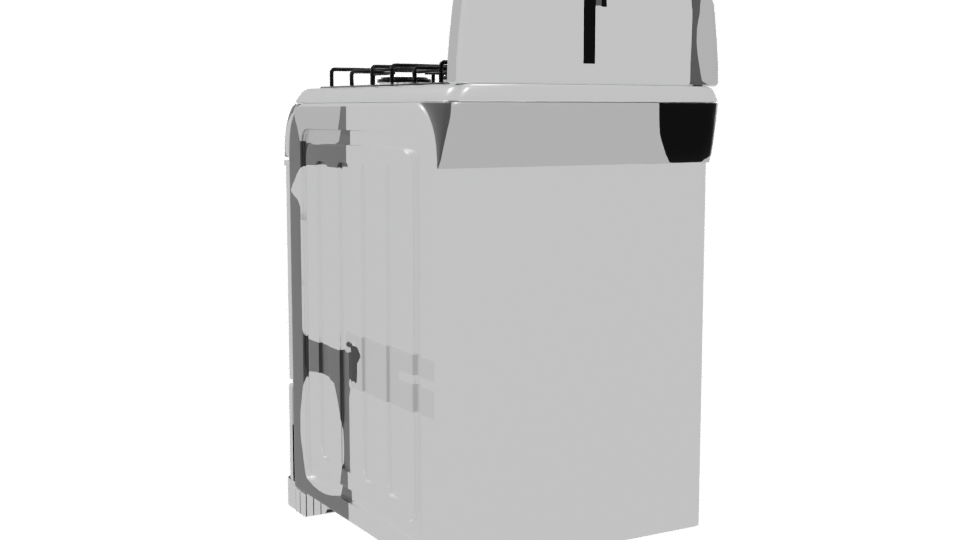 Realistic Kitchen Stove 3D Model - Professional 3D Model Render 4