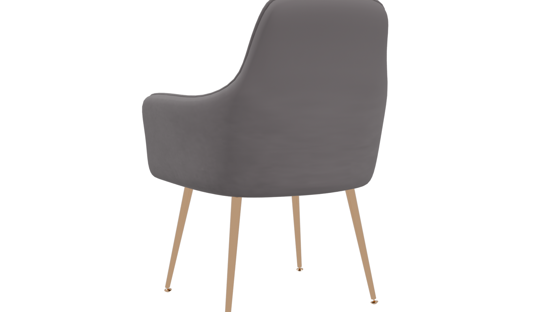 Stylish Modern Accent Chair 3D - Professional 3D Model Render 19