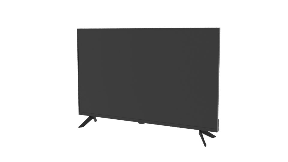 Sleek Flat Screen TV Model - Professional 3D Model Render 12