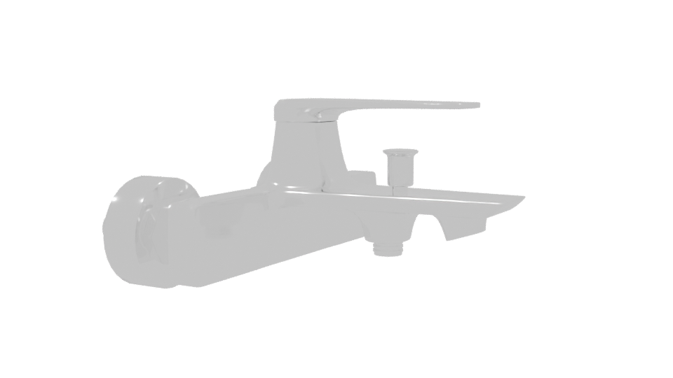 Stylish Bathroom Faucet 3D Model - Professional 3D Model Render 9