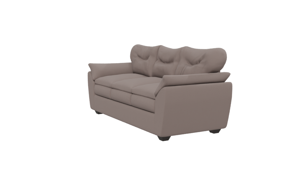 Stylish Fabric Sofa 3D Model - Professional 3D Model Render 13