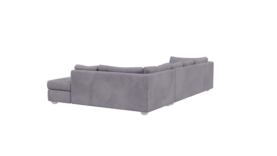 Contemporary Sectional Sofa 3D - Professional 3D Model Render 3