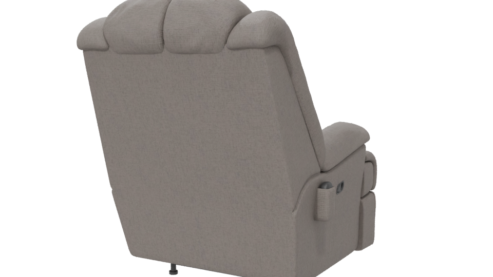 Comfortable Recliner Chair Model - Professional 3D Model Render 6