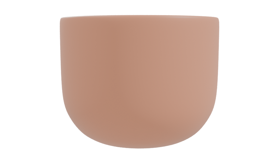 Stylized Decorative Plant Pot 3D - Professional 3D Model Render 10