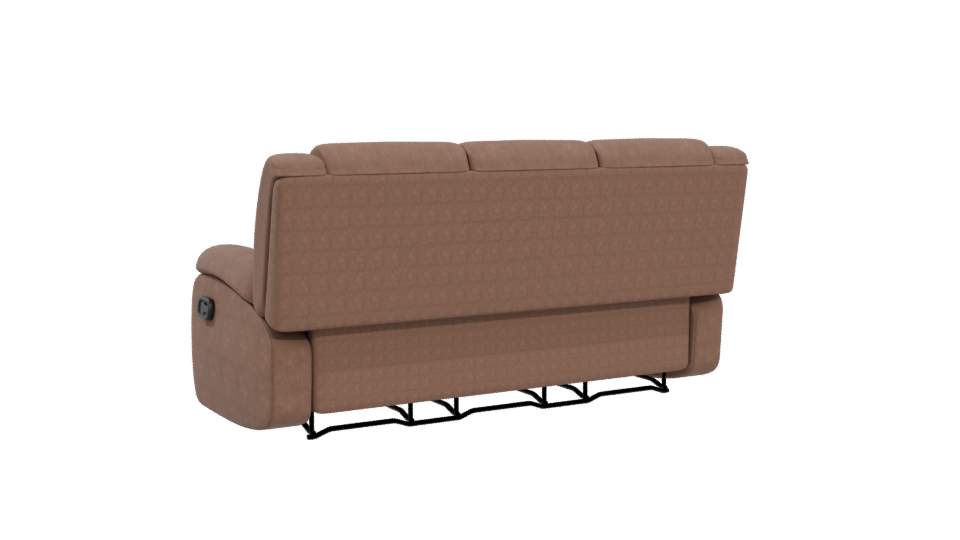 Cozy Fabric Sofa 3D Model - Professional 3D Model Render 4