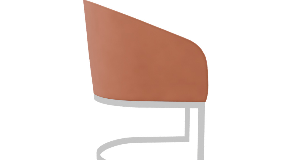 Chic Modern Accent Chair 3D - Professional 3D Model Render 8
