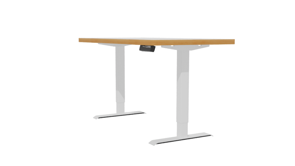 Elegant Minimalist Office Desk 3D Model - Professional 3D Model Render 13