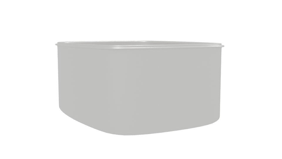 Stylish Modern Bathtub 3D Model - Professional 3D Model Render 13